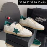 Tênis Golden Goose Cano baixo Super-Star - Verde