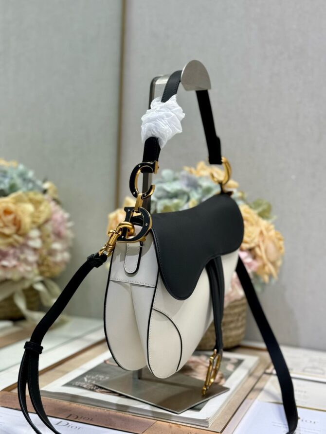 Bolsa Dior Saddle Messenger Bicolor - Image 2