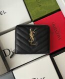 Carteira YSL Classic - Preto/Dourado