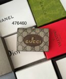 Carteira Gucci Neo Vintage Tigre Oferta  - Bege/Marrom