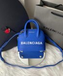 Bolsa Balenciaga Ville Mini - Azul