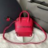 Bolsa Balenciaga Ville Mini - Rosa escuro