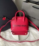 Bolsa Balenciaga Ville Mini - Rosa escuro