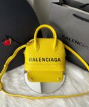 Bolsa Balenciaga Ville Mini - Amarelo