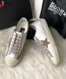 Tênis Golden Goose Cano baixo SuperStar - Marrom