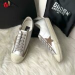 Tênis Golden Goose Cano baixo SuperStar - Marrom