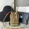 Bolsa Prada Mini Cristais - Dourado