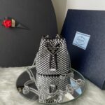 Bolsa Prada Mini Cristal - Preto/Prata
