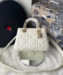 Bolsa Dior Lady Pequena - Branco