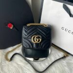 Bolsa Gucci Marmont Mini - Preto
