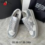 Tênis Golden Goose Cano baixo Super-Star - Prata