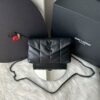 Bolsa Saint Laurent  Monograma Puffer  - Preto