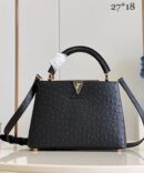 Bolsa LV Capucines - Preto