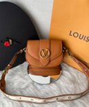 Bolsa Louis Vuitton Pont 9 Soft PM - Caramelo 