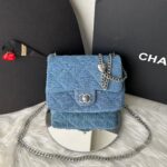 Bolsa Chanel Demin Mini - Azul 