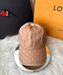 Boné Louis Vuitton Monogram - Rose 