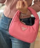 Bolsa Prada Soft Acolchoado Mini- Rosa