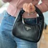 Bolsa Prada Soft Acolchoado Mini - Preto