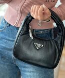 Bolsa Prada Soft Acolchoado Mini - Preto