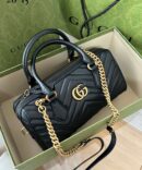 Bolsa Gucci Marmont Top Handle - Preto