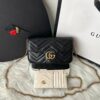 Bolsa GG Transversal Marmont Mini - Preto