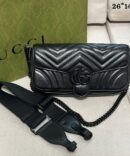 Bolsa Gucci Tiracolo Marmont - Preto