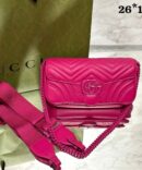 Bolsa Gucci Tiracolo Marmont - Rosa