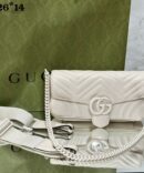 Bolsa Gucci Tiracolo Marmont - Branco