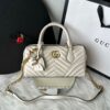 Bolsa Gucci Marmont Top Handle - Branco