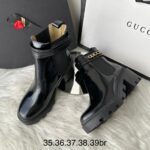 Bota Gucci Ankle Boot com Salto - Preto