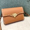 Bolsa Valentino Garavani Rockstud - Marrom