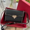 Bolsa Valentino Garavani Rockstud - Preto