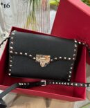 Bolsa Valentino Garavani Rockstud - Preto