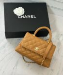 Bolsa Chanel Classic handle - Marrom 