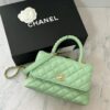 Bolsa Chanel Classic handle - Verde