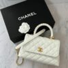 Bolsa Chanel Classic handle - Branco