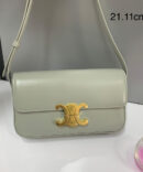 Bolsa Celine Triomphe Shoulder - Cinza