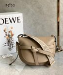 Bolsa Loewe Gate Jacquard - Bege