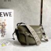 Bolsa Loewe Gate Jacquard - Verde Militar