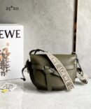 Bolsa Loewe Gate Jacquard - Verde Militar