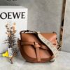 Bolsa Loewe Gate Jacquard - Marrom