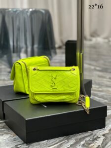 Bolsa Ysl Niki Baby - Verde