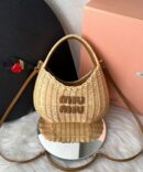 Bolsa Miu Miu Wander Vime - Bege