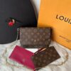 Pochete Louis Vuitton Félicie Monogram - Marrom/Vinho