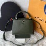 Bolsa LV Capucines Taurillon - Verde Militar 