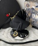 Bolsa Dior Saddle Mini - Preto