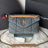 Bolsa YSL Puffer Denim Vintage - Azul