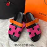 Sandália Hermes Chypre - Rosa/Laranja