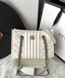 Bolsa GG Marmont Tote MM - Branco