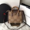 Bolsa Gucci Diana Monogram - Marrom